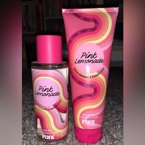 VS PINK MIST AND LOTION PINK LEMONADE :)